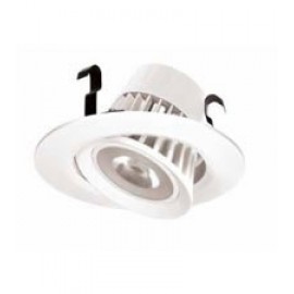 4 in LED recessed downlight retrofit, adjustable, 3000K