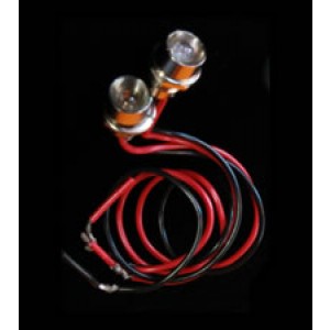 Single Panel Mount LED, 12vdc